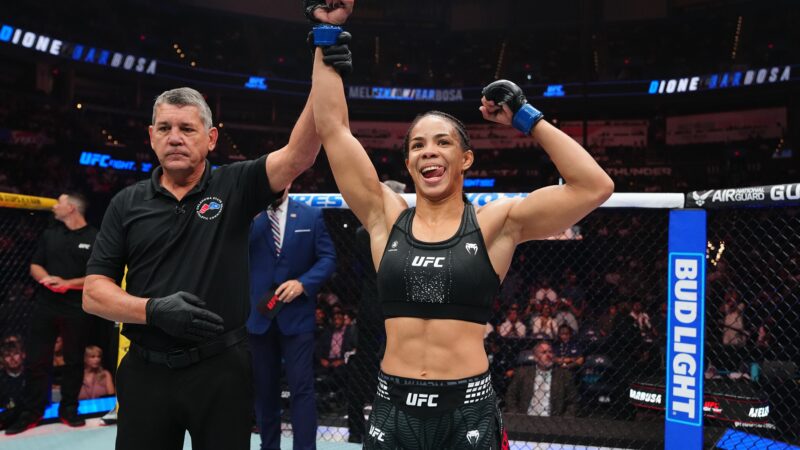 UFC: Felipe Franco e Dione Barbosa vencem; Tabatha Ricci é dominada por americana