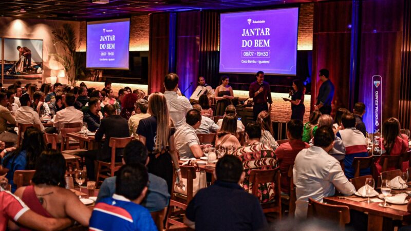 Fortaleza promove jantar beneficente para fortalecer ações sociais