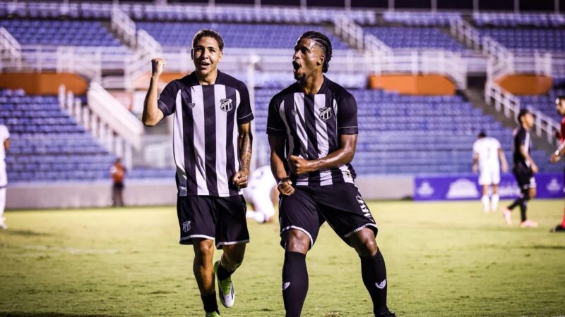 Ceará vence Atlético-MG por 2 a 1 e vai à final da Série B do Brasileiro Sub-20