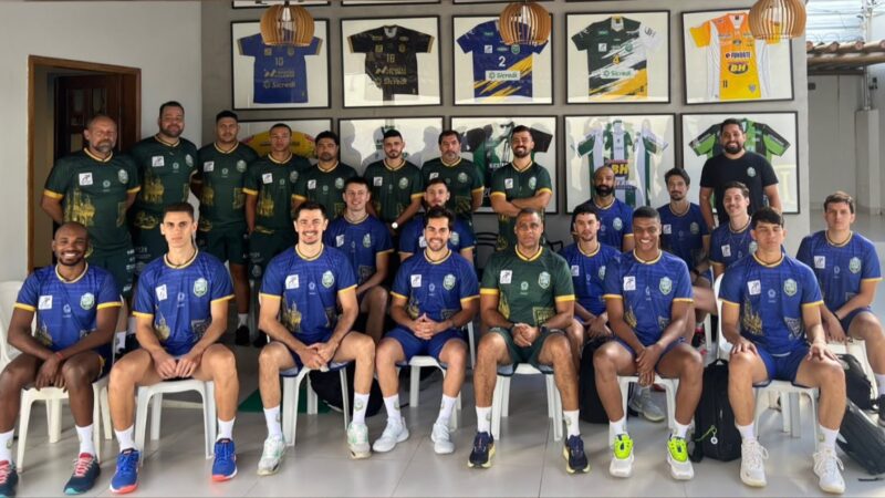 Montes Claros Vôlei apresenta elenco e inicia preparação para a Superliga A