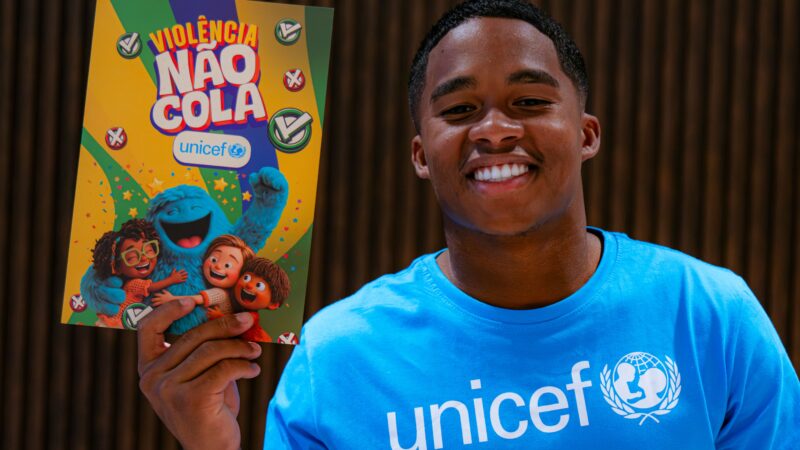 Endrick se torna embaixador do UNICEF: “Usar voz para mostrar que crianças podem acreditar”