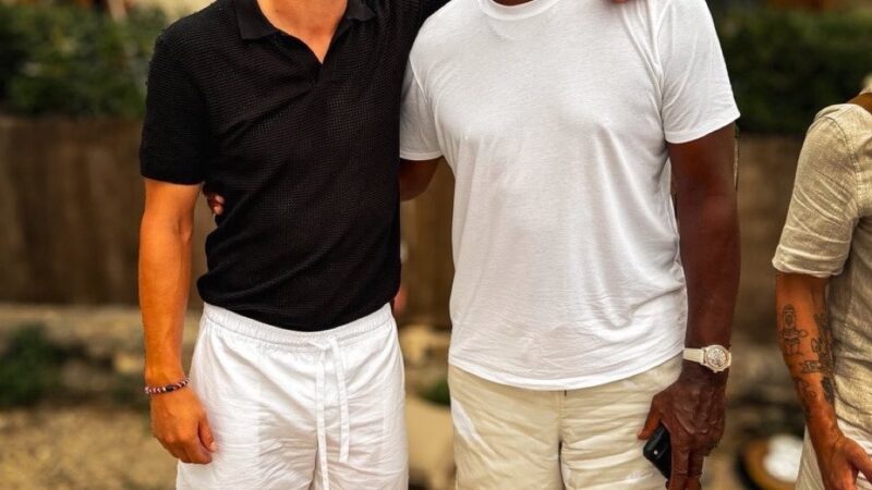 Michael Jordan e Haaland posam juntos e foto viraliza: “Dispensa legenda”