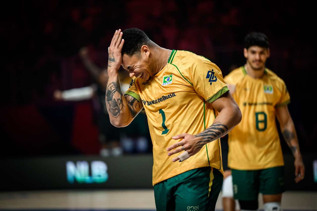 Brasil faz contas para não ficar fora da fase final da Liga pela primeira vez em 35 anos; veja cenários