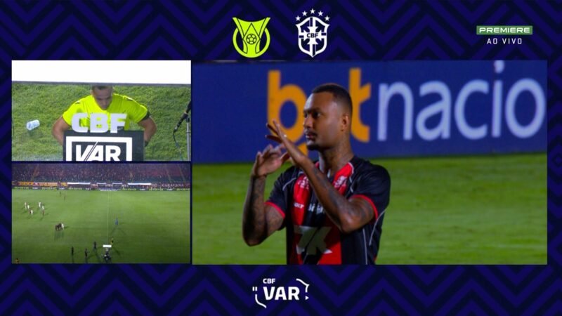 Vitória tem dois zagueiros expulsos em três minutos contra o Palmeiras; vídeo