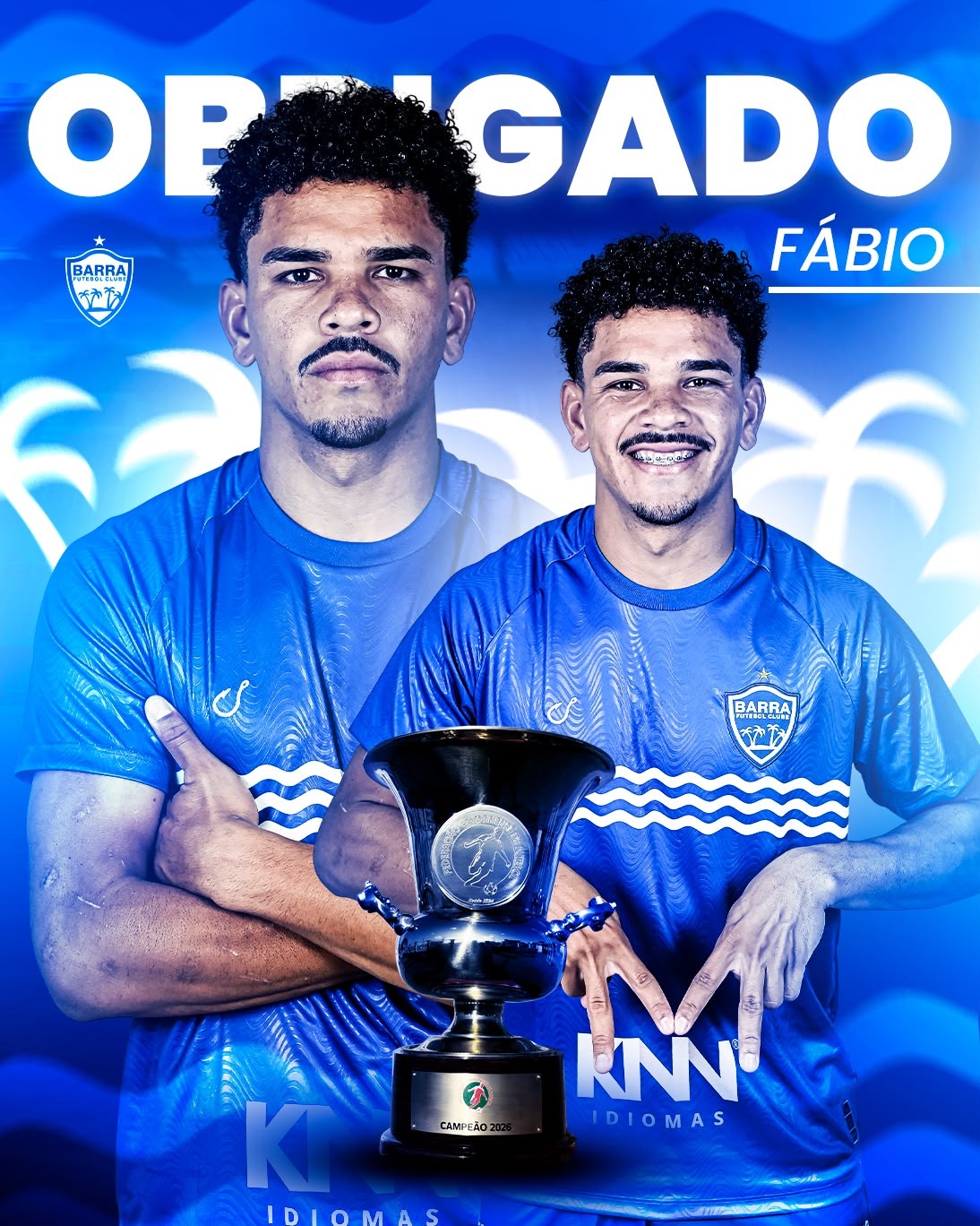 Barra anuncia saída de lateral-direito, negociado com clube da Série B