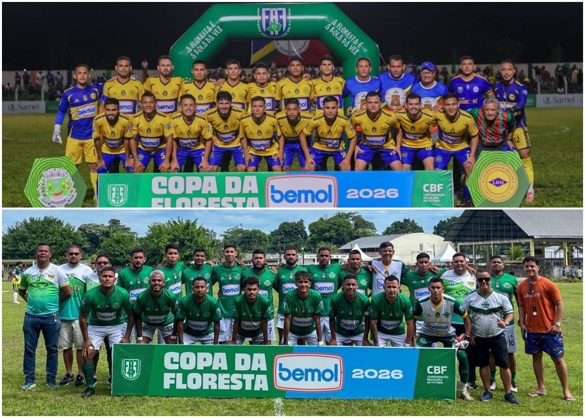 Manicoré e Benjamin Constant decidem título da Copa da Floresta 2026