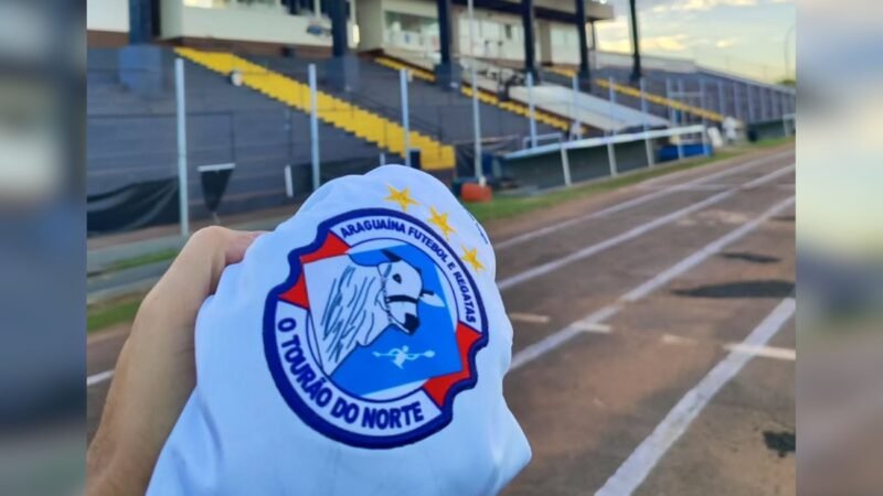Escudo do Araguaína é eleito o mais bonito do futebol tocantinense