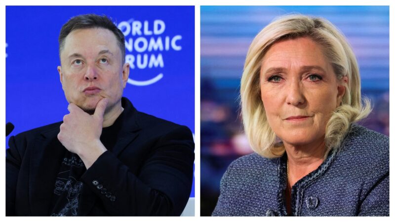 Musk diz que Le Pen é ‘última esperança da França’