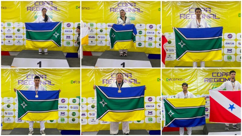 Amapá conquista vice-campeonato geral na Copa Regional Norte de Taekwondo