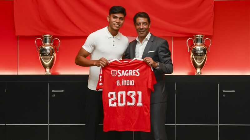 Benfica anuncia Gabriel Índio, ex-Athletic, como reforço até 2031
