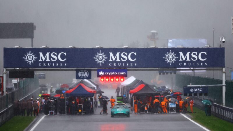 Como novas regras para chuva podem mudar o GP da Bélgica de F1