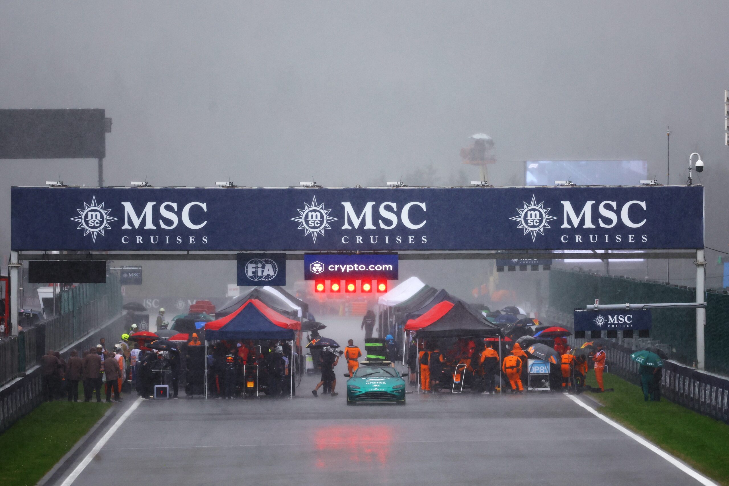 Como novas regras para chuva podem mudar o GP da Bélgica de F1