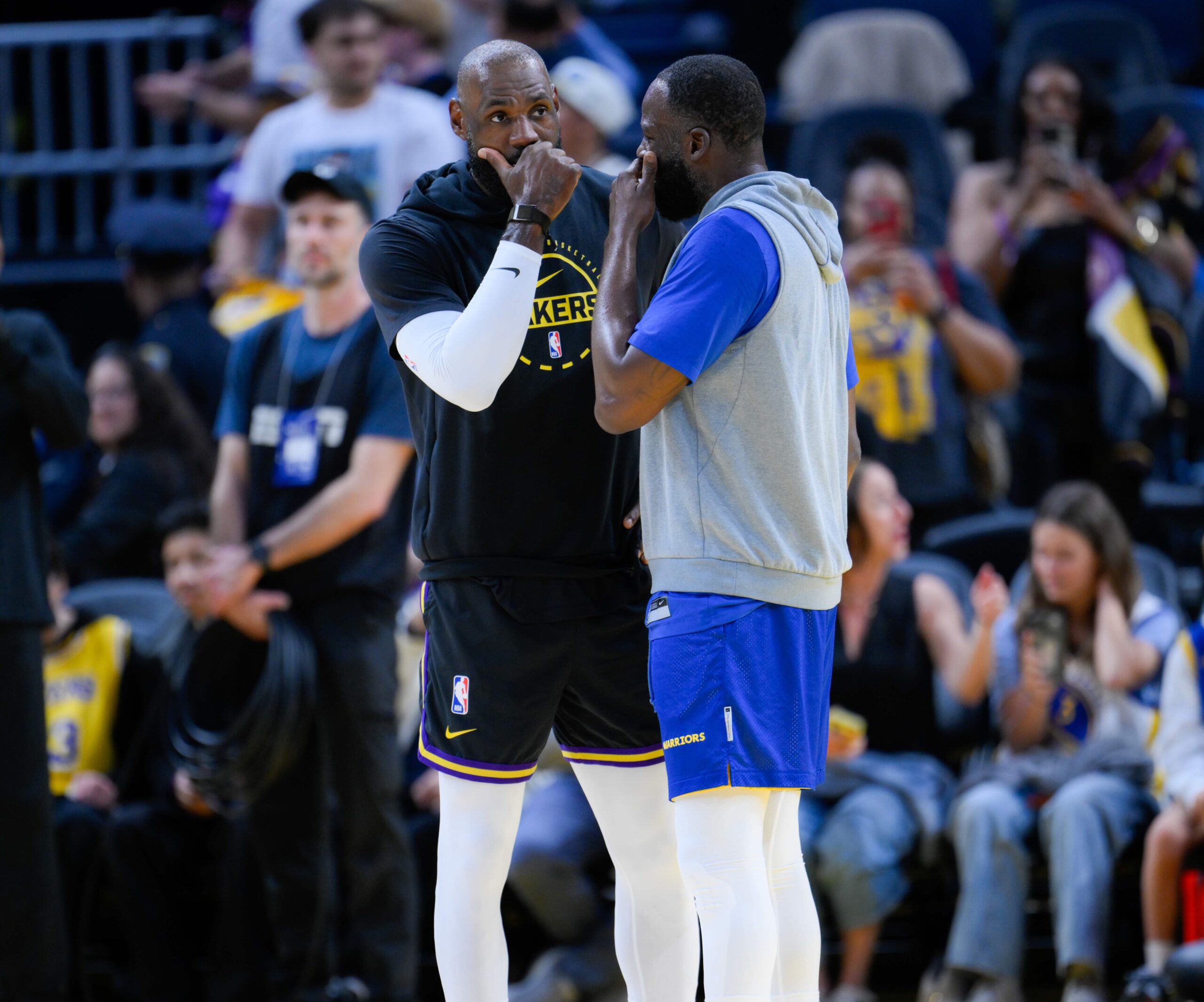 Draymond Green revela conversa com LeBron sobre proposta dos Warriors: “Vai fazer ele pensar”