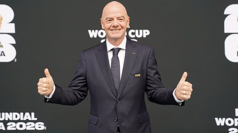 Infantino diz que Fifa vai analisar expansão da Copa do Mundo para 64 seleções após edição de 2026