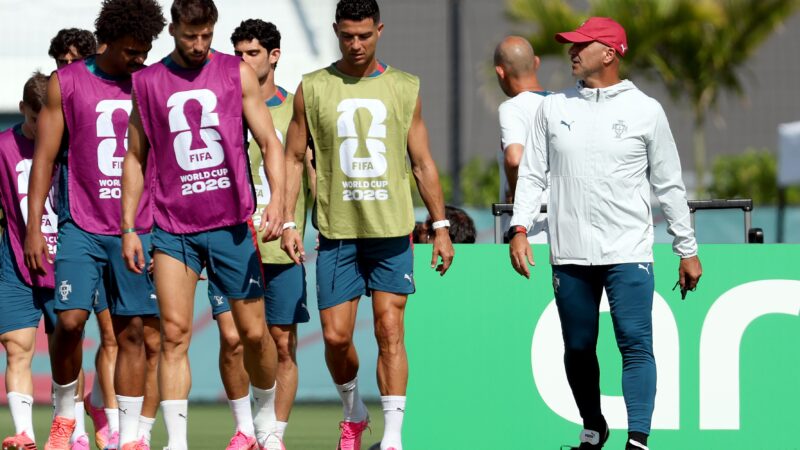 “Por que um estrangeiro?” Como Martínez chegou ao banco de Portugal para a Copa