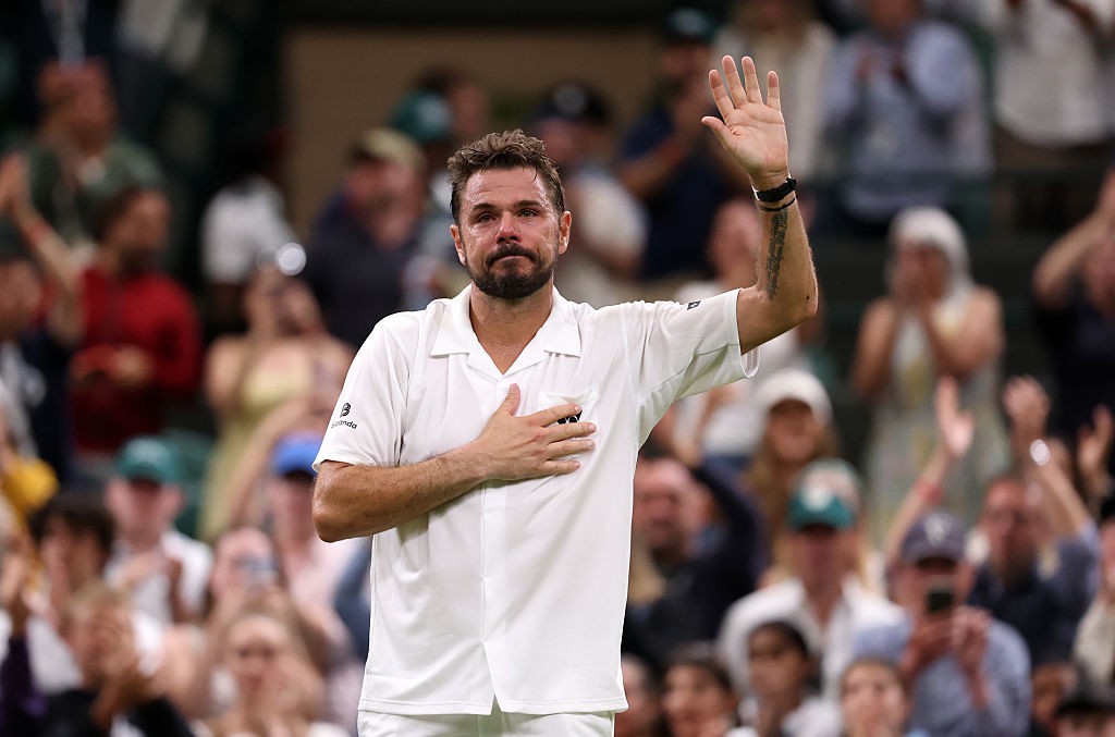 Wawrinka chora em despedida de Wimbledon: “Não quero me aposentar, mas sei que é hora”