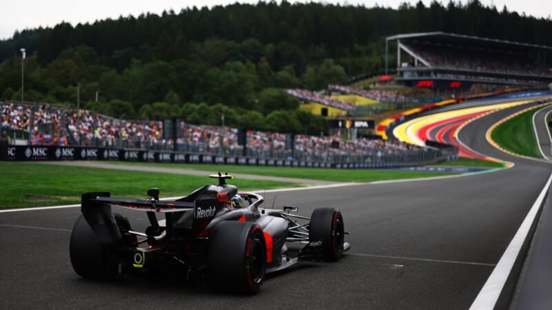 Classificação do GP da Bélgica da F1 2026: horários e onde assistir