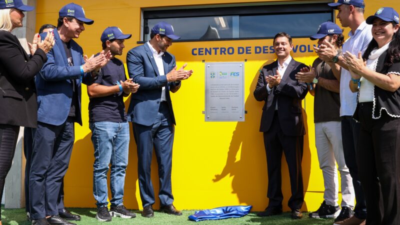 CBF e FES inauguram Centro de Desenvolvimento do Futebol no ES e homenageiam Geovani Silva