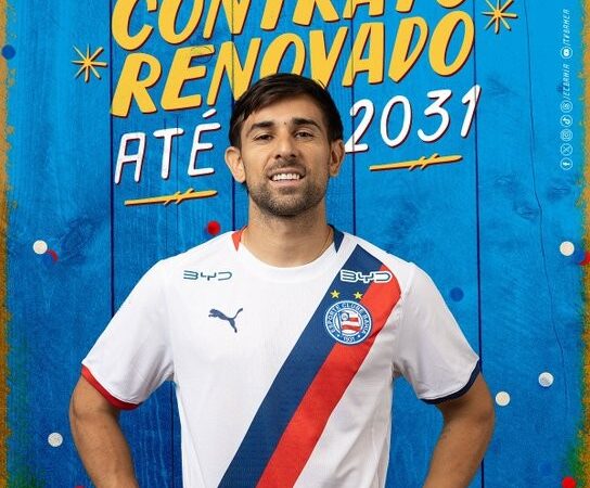 Bahia anuncia renovação de contrato com Acevedo