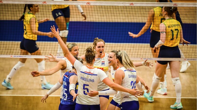 Liga das Nações feminina de vôlei: República Tcheca x Holanda