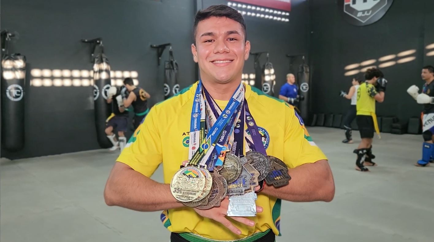 Iarly Castilho integra delegação brasileira no Pan-Americano de Kickboxing