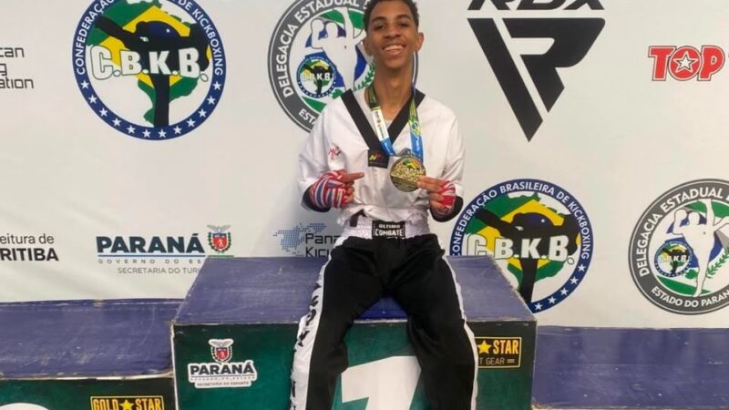Ruan Jones conquista título do Campeonato Brasileiro de Kickboxing