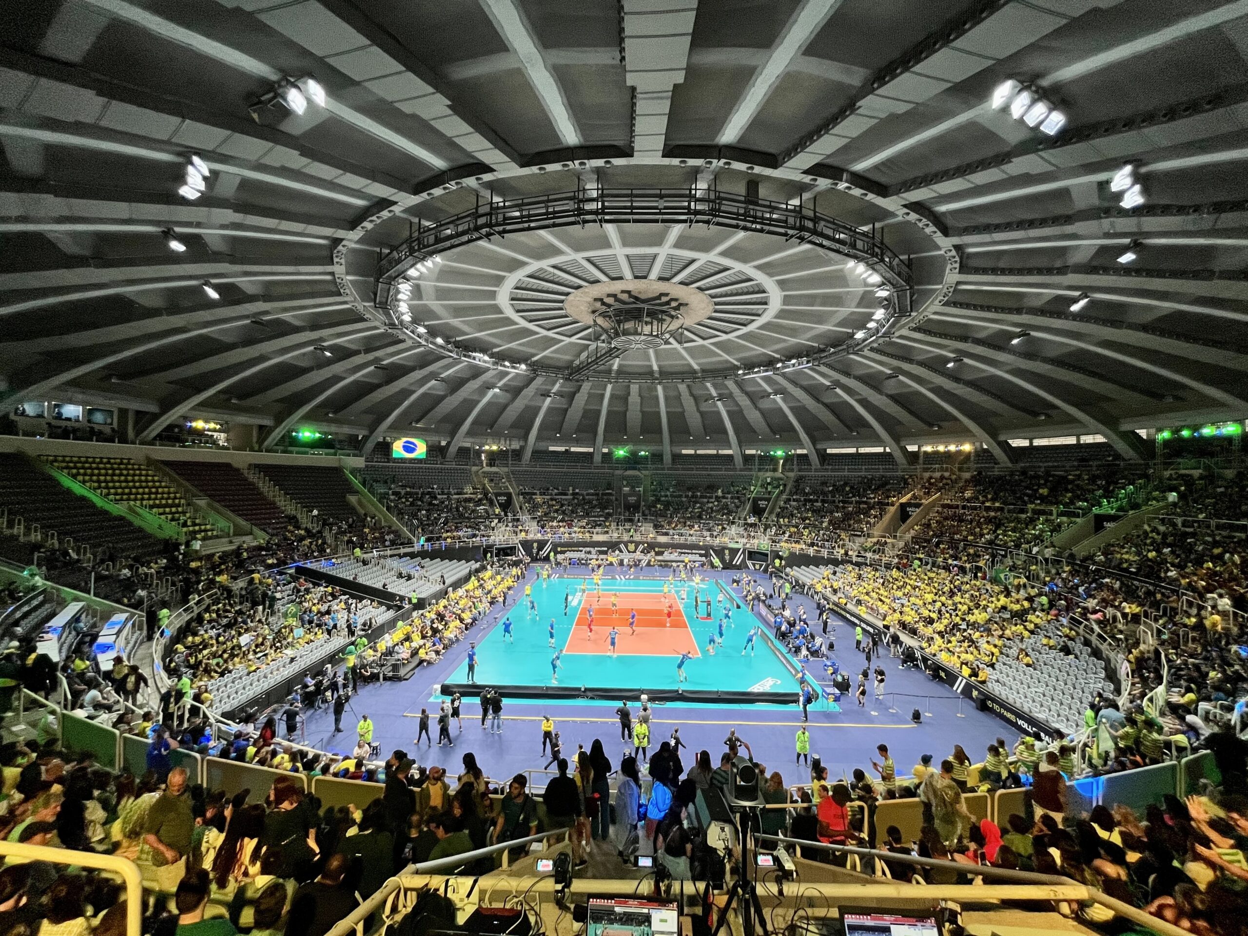 Maracanãzinho recebe eventos internacionais de tênis, skate e vôlei nos próximos dois meses