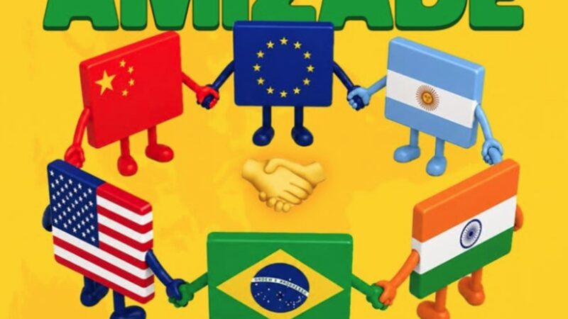 ‘Dia da Amizade’: Em meio ao tarifaço, governo publica imagem do Brasil de mãos dadas com os EUA e manda indireta