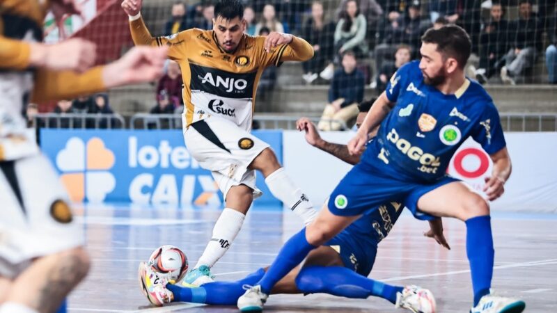 Criciúma-SC e Atlético-PI empatam em 2 a 2 em jogo pela 2ª rodada do Brasileiro de Futsal
