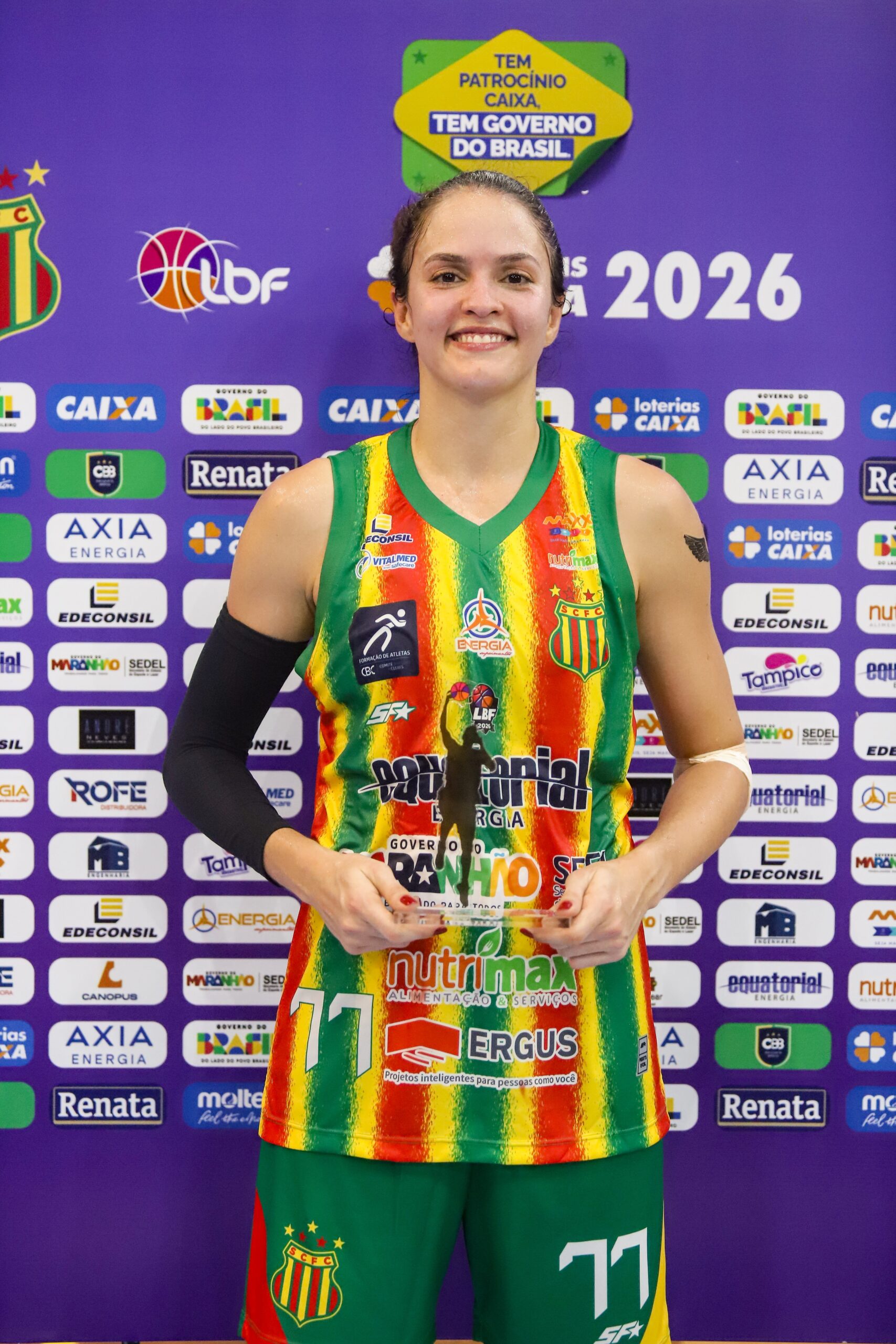 Iza Sangalli mira título da LBF e projeta final pelo Sampaio: “Espero que a história se repita do lado de cá”