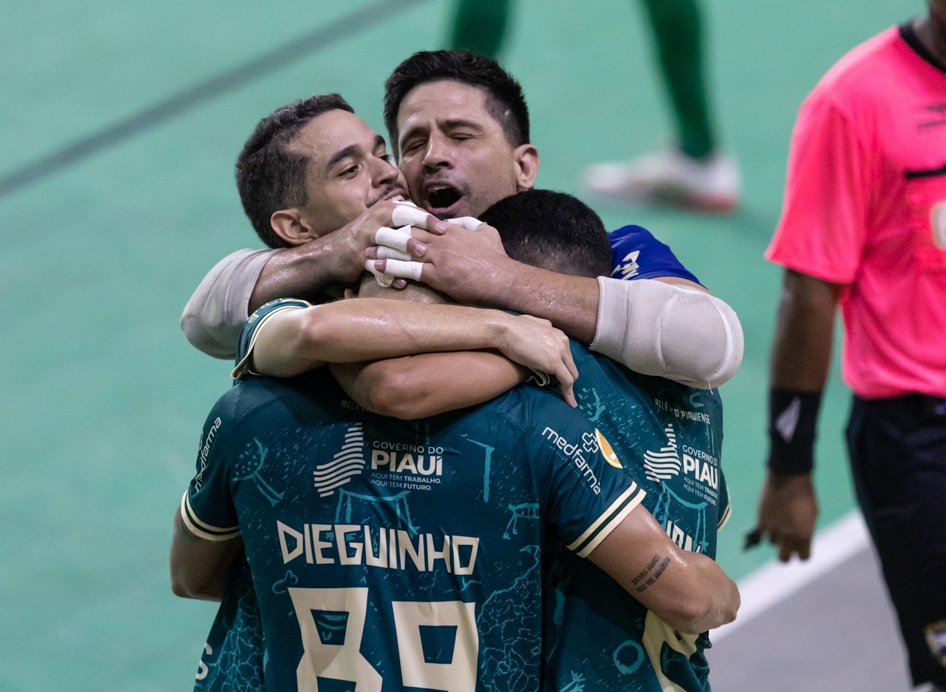 Brasileiro de Futsal 2026: Atlético-PI goleia o Sorriso-MT por 8 a 1 e conquista 1ª vitória