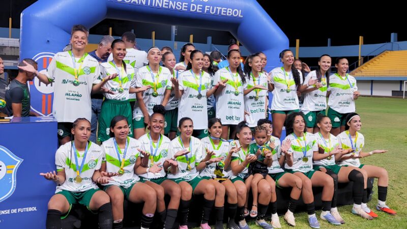 Veja todos os campeões do futebol Tocantinense na atual temporada