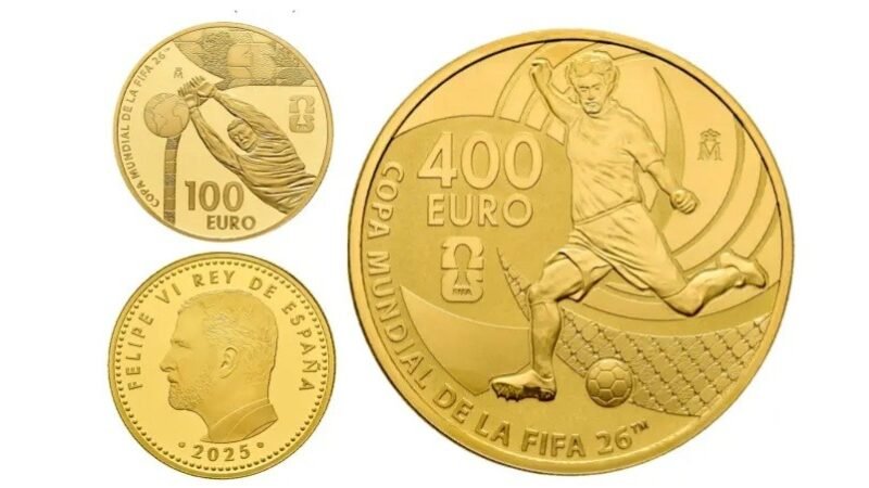 Espanha vai produzir 50 mil moedas comemorativas pelo título da Copa do Mundo