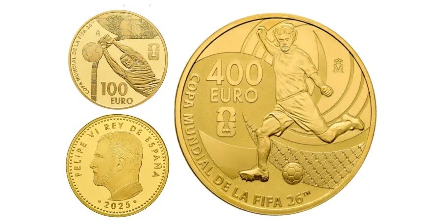 Espanha vai produzir 50 mil moedas comemorativas pelo título da Copa do Mundo