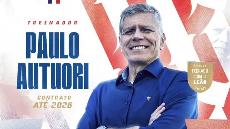 Paulo Autuori é o novo técnico do Fortaleza após demissão de Carpini