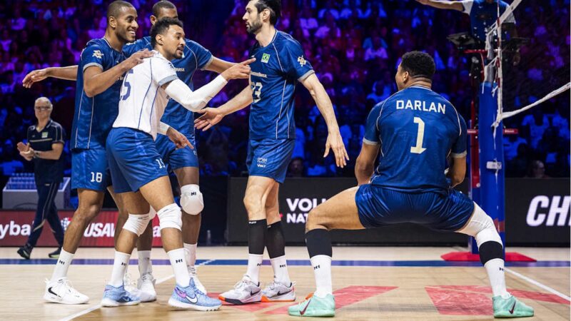 Brasil pode ser eliminado da Liga antes de jogar última rodada; veja cenários