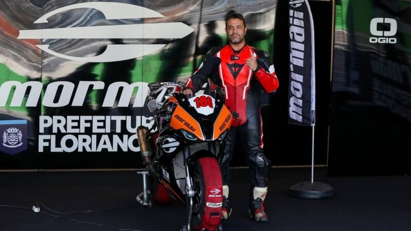 Catarinense vence etapa em Interlagos e dispara na liderança do SuperBike Master