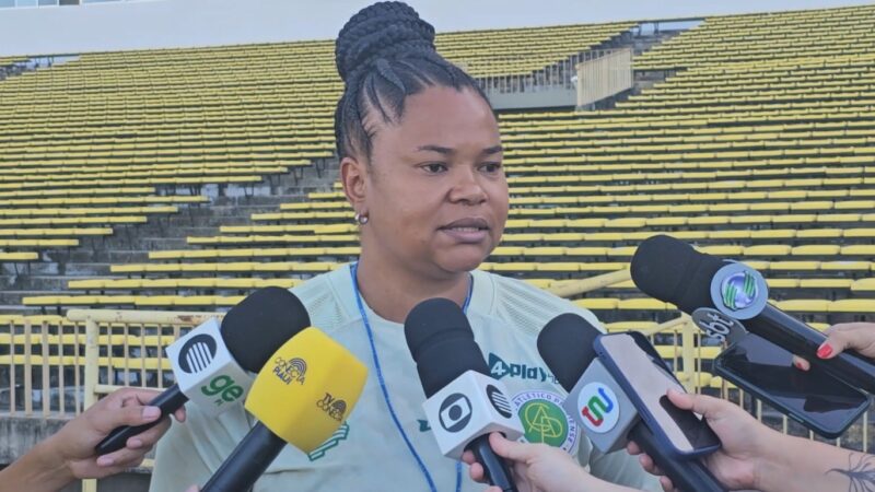 Renata Costa detalha alta carga de jogos do Atlético-PI e avalia jogo contra Atlético-MG