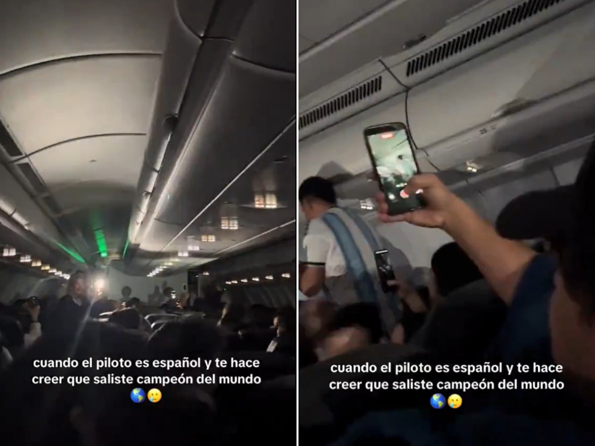 VÍDEO: Piloto faz pegadinha durante voo e leva passageiros argentinos a acreditarem que a seleção foi campeã da Copa