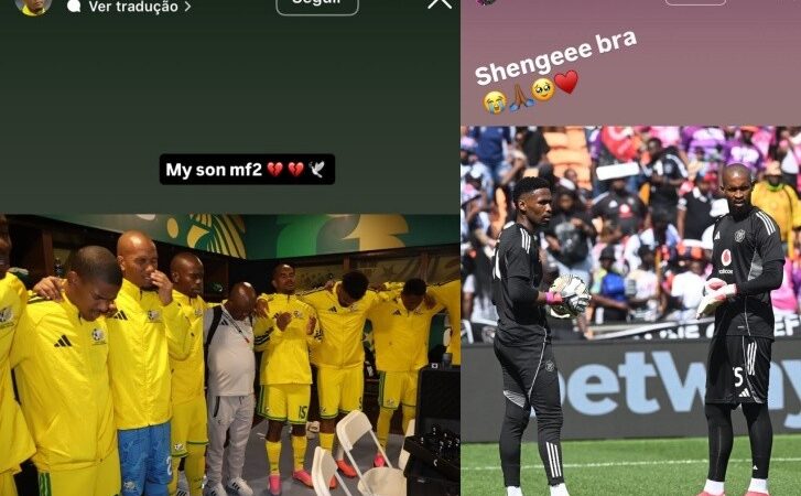 Jogadores da África do Sul lamentam morte de Jayden Adams