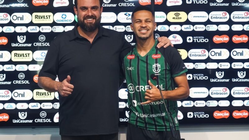 Maringá confirma retorno do meia Serginho para a reta final da Série C