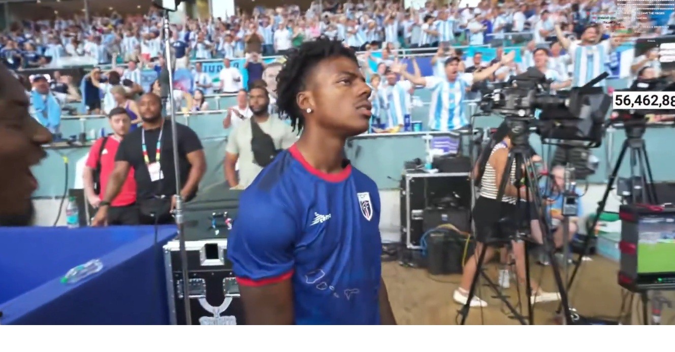 De camisa de Cabo Verde, Speed seca Argentina, se revolta com gol de Messi e vibra com empate