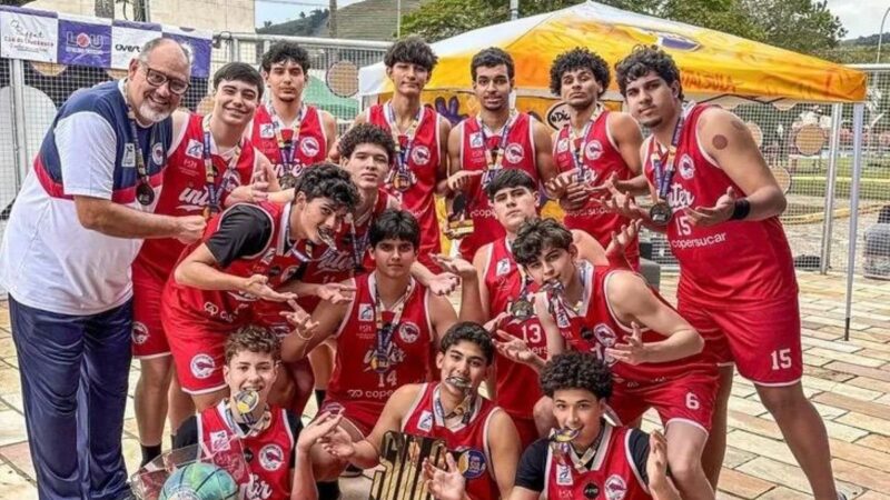 Basquete Sub 16 do Inter vence Copa Sul-Americana