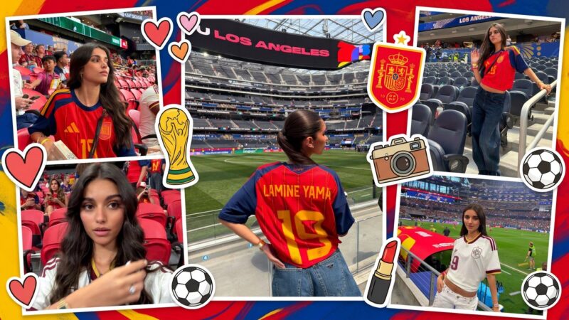 Namorada de Yamal se destaca entre WAGs da Copa com looks discretos e passa de 2M de seguidores