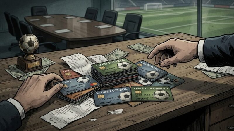 Cartões corporativos nos clubes: quem usa, o que é comprado e por que escândalos se repetem