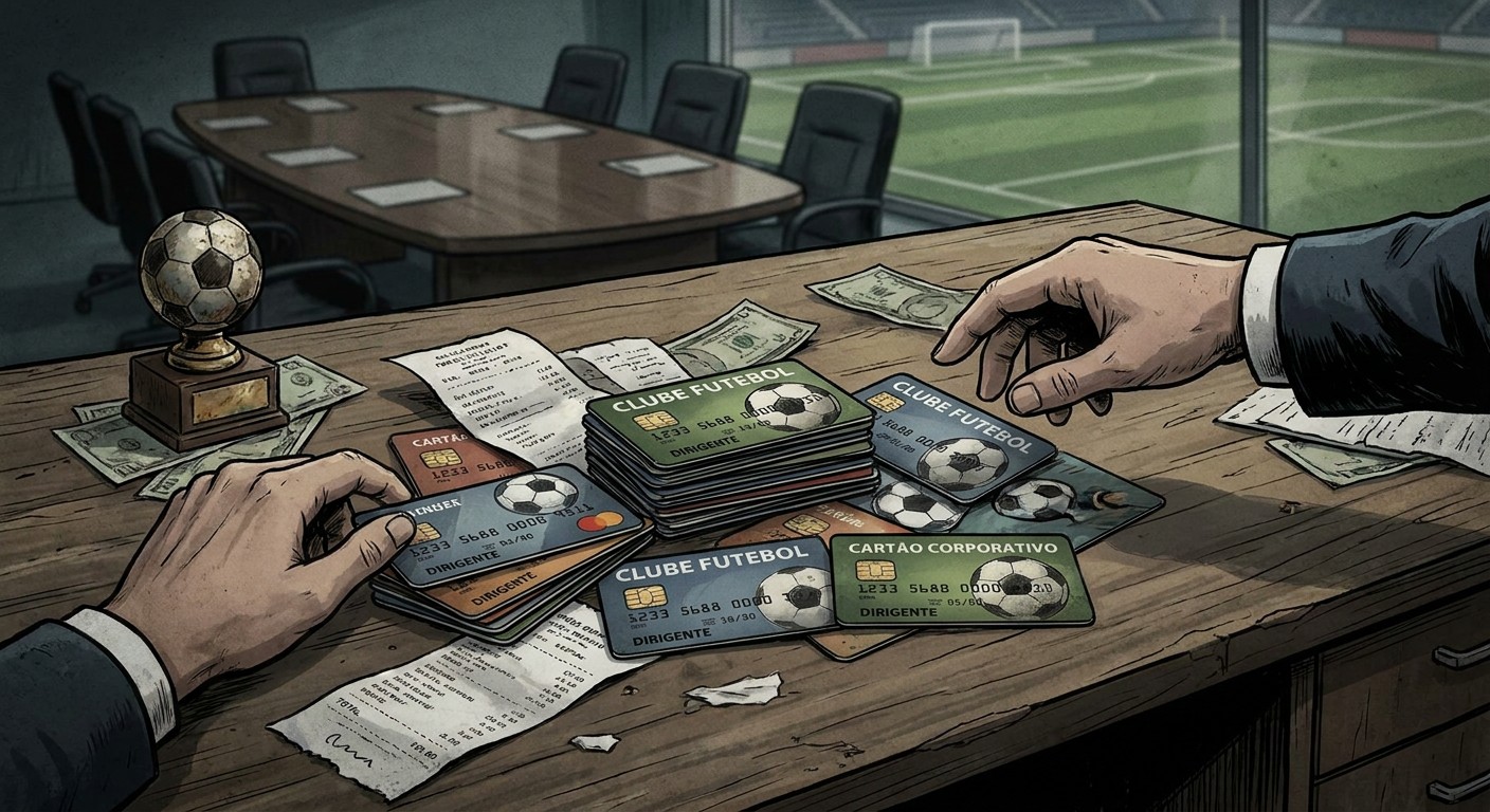 Cartões corporativos nos clubes: quem usa, o que é comprado e por que escândalos se repetem