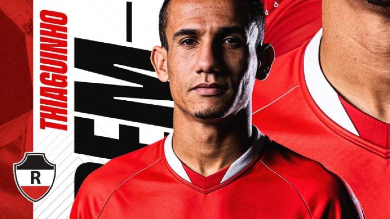 River-PI anuncia atacante Thiaguinho, ex-Jacuipense, para o Piauiense Série B 2026