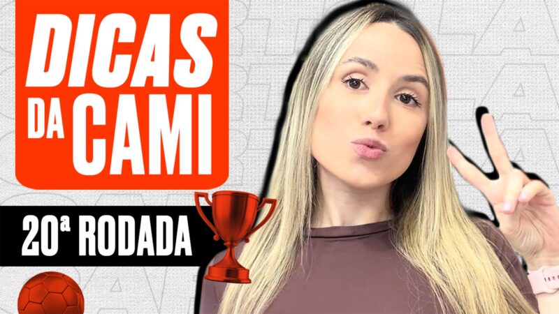 Neymar e mais 10? Confira as dicas da Cami para rodada #20 do Brasileirão