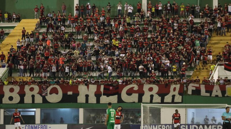 Flamengo terá maior parte da carga de ingressos em jogo contra a Chapecoense