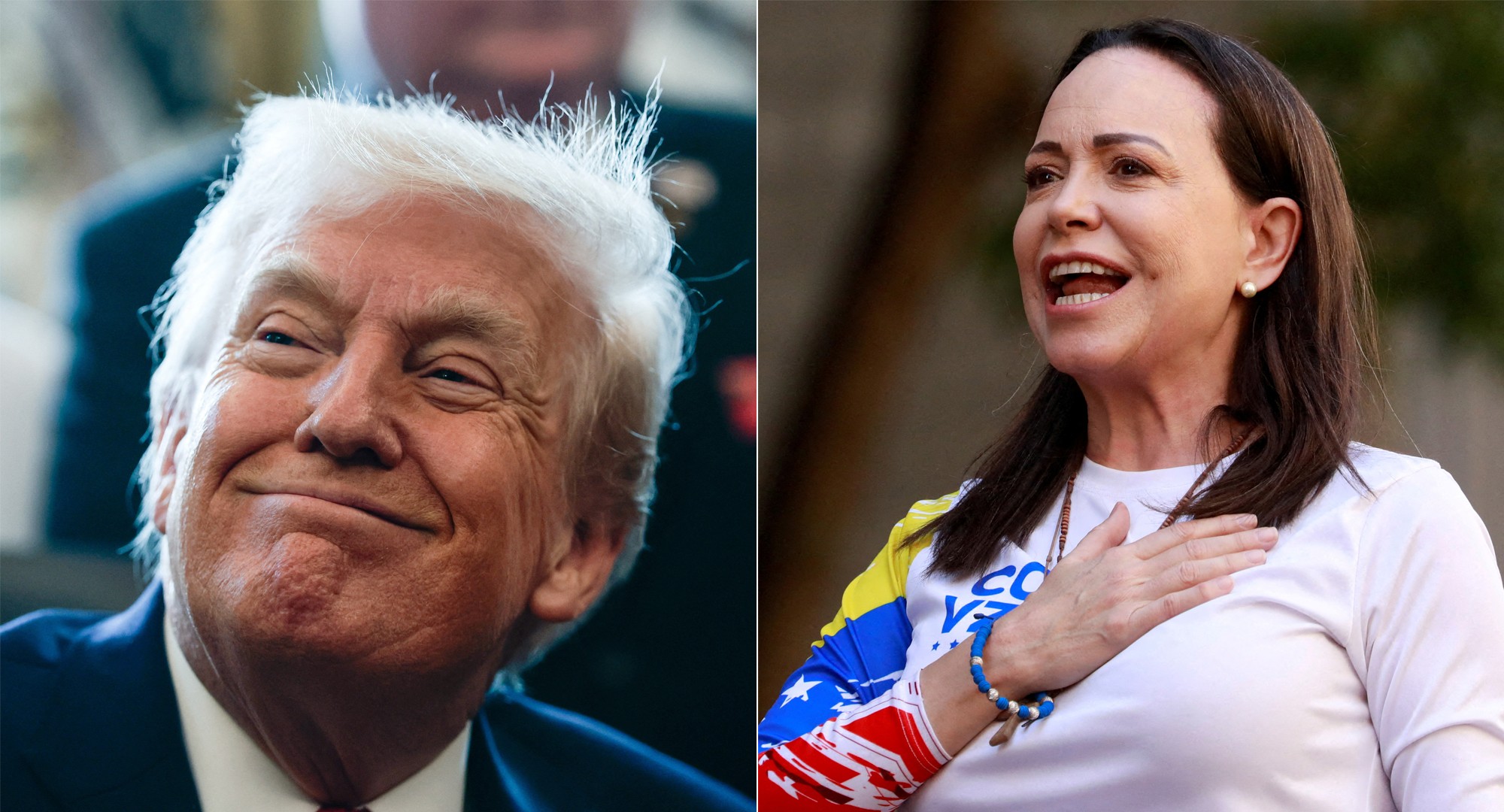 Trump deu nova rasteira em María Corina Machado, impedindo-a de retornar à Venezuela